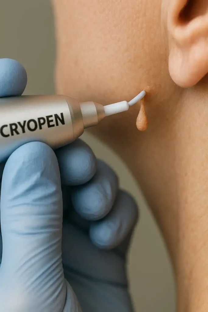 Cryopen for skin tags removal West Hendon speak to our team today!