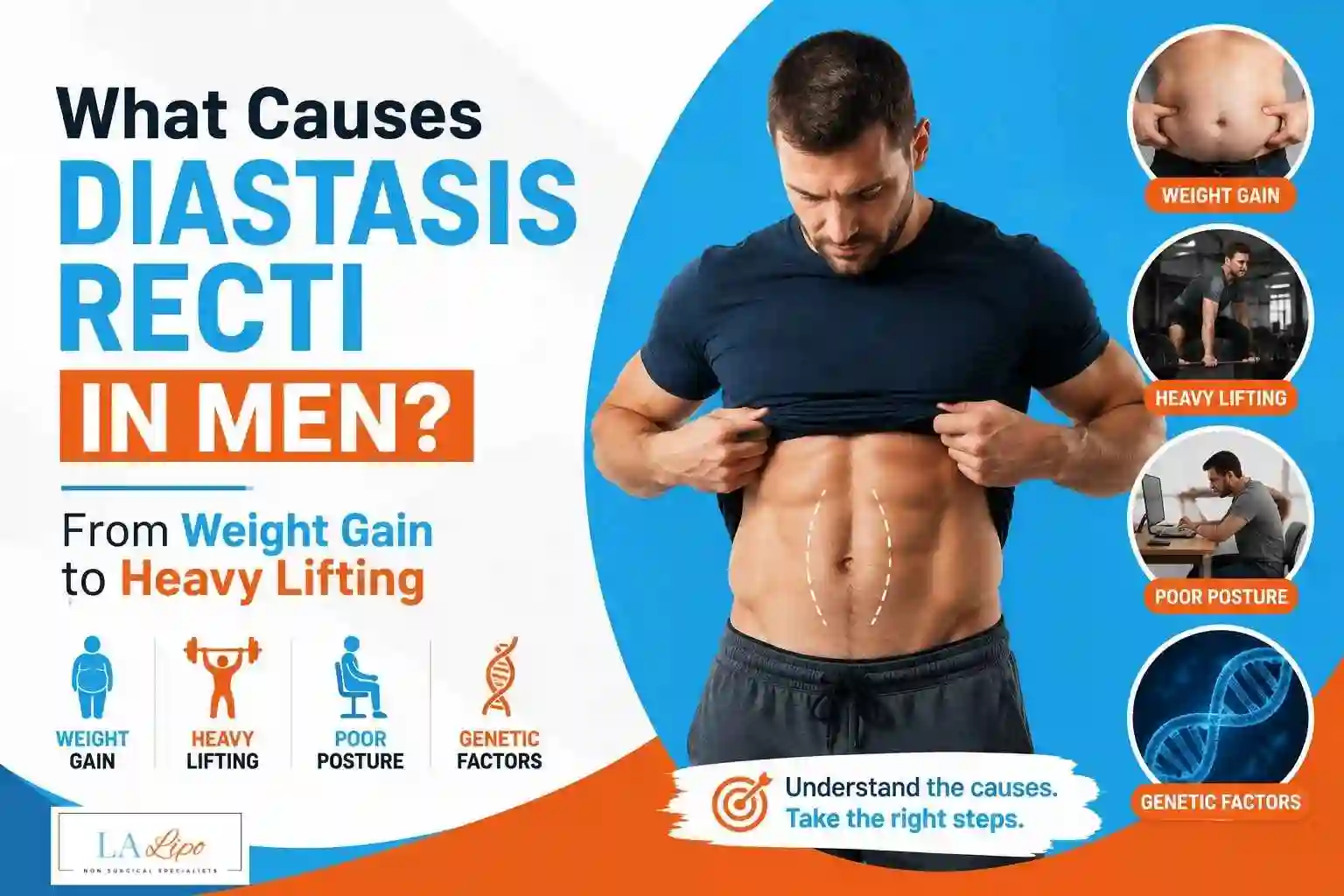 What Causes Diastasis Recti in Men? From Weight Gain to Heavy Lifting West Hendon